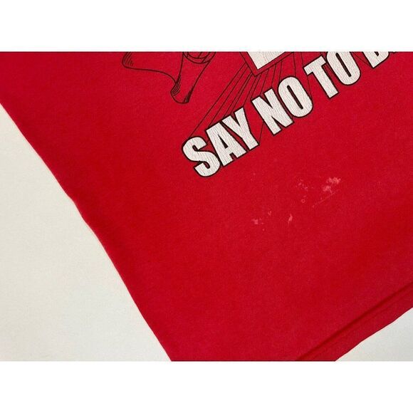 VINTAGE 5000 Role Model Of Excellence Say No To Drugs Graphic T-shirt Men Medium - Picture 3 of 7